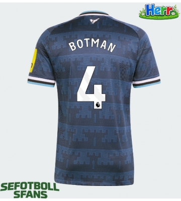 Newcastle United Sven Botman #4 Bortatröja 2026-27 Kortärmad